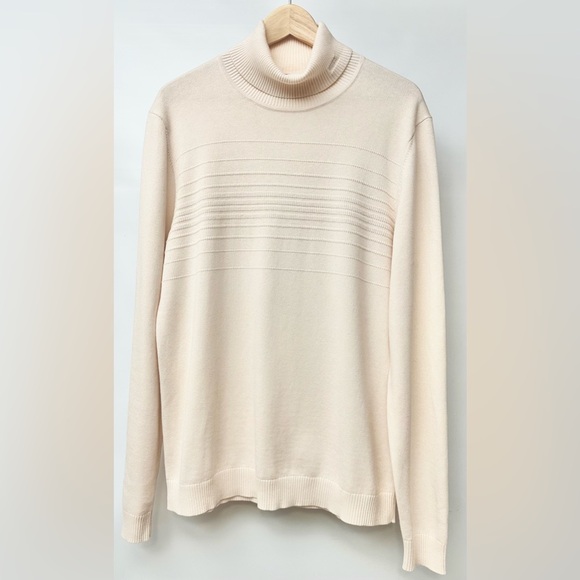 Men’s HUGO BOSS cotton+merino sweater - Picture 2 of 9